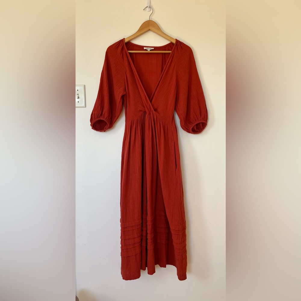 Rust/Orange Dress - Picture 4 of 9